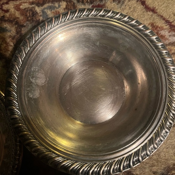 3 silver plated dishes - Picture 4 of 5